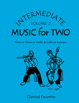 Intermediate Music for Two #2 Flute/Oboe/Violin and Cello/Bassoon cover